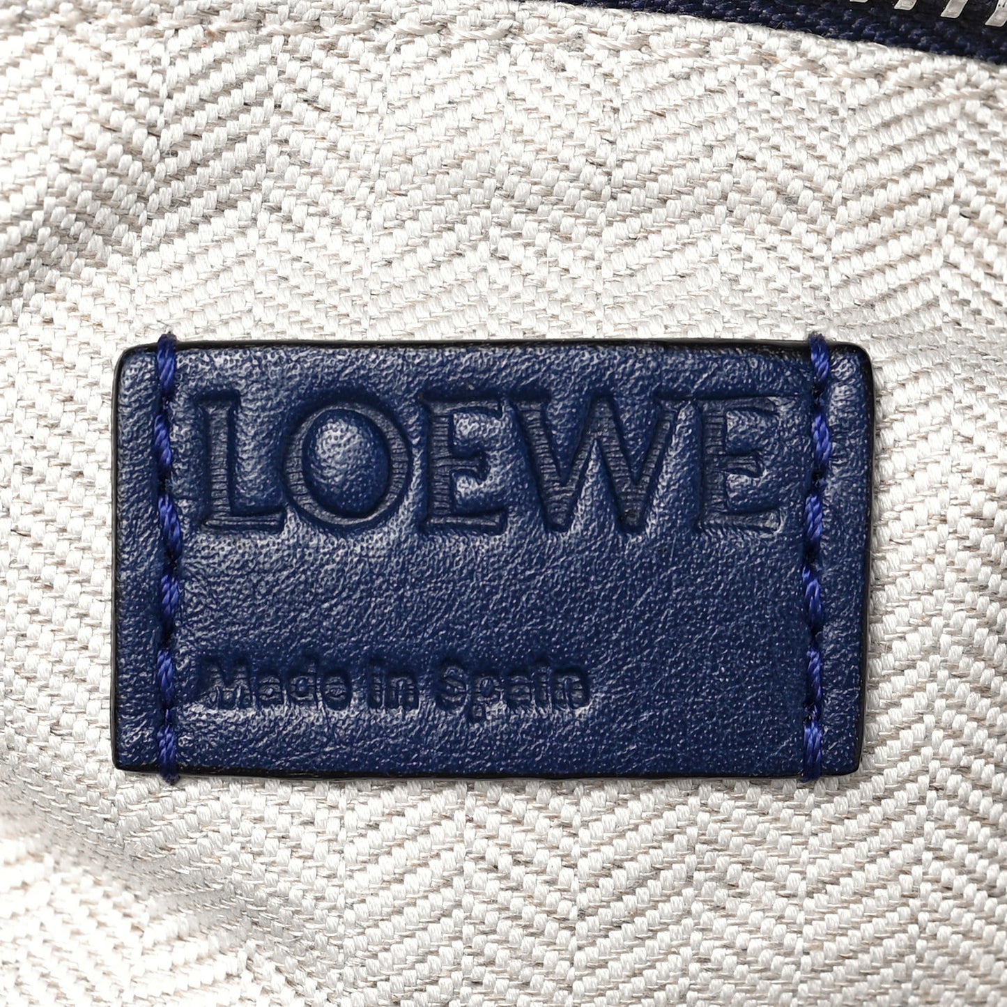 Calfskin Medium Puzzle Bag Marine