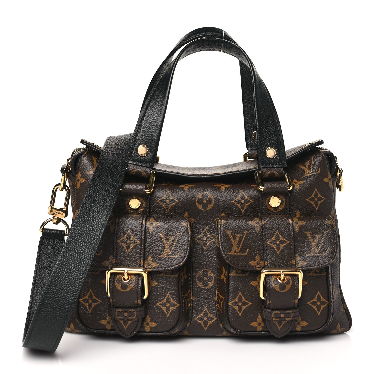 Louis Vuitton Monogram Manhattan NM Black 1 of 10