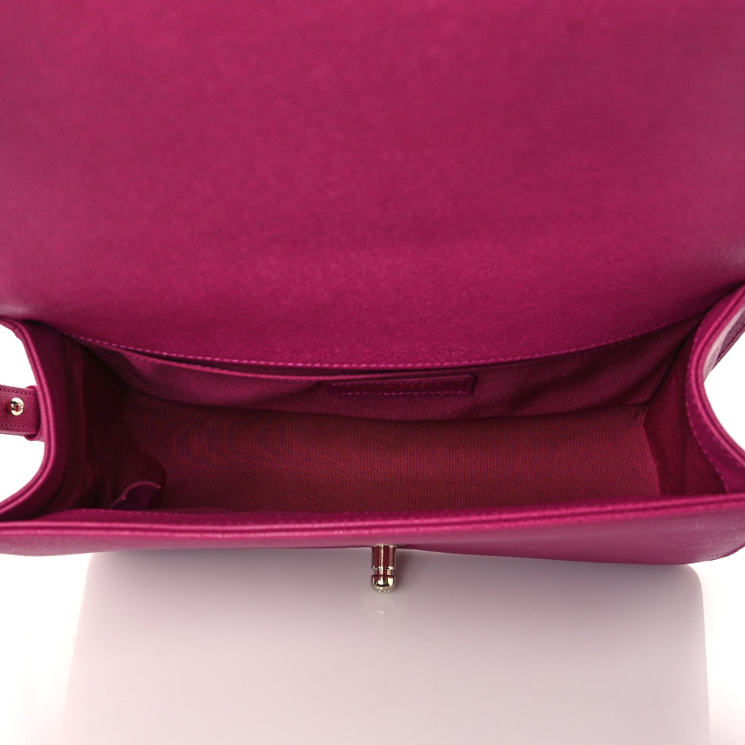 Chanel Caviar Quilted Medium Boy Flap Fuchsia 5 of 11