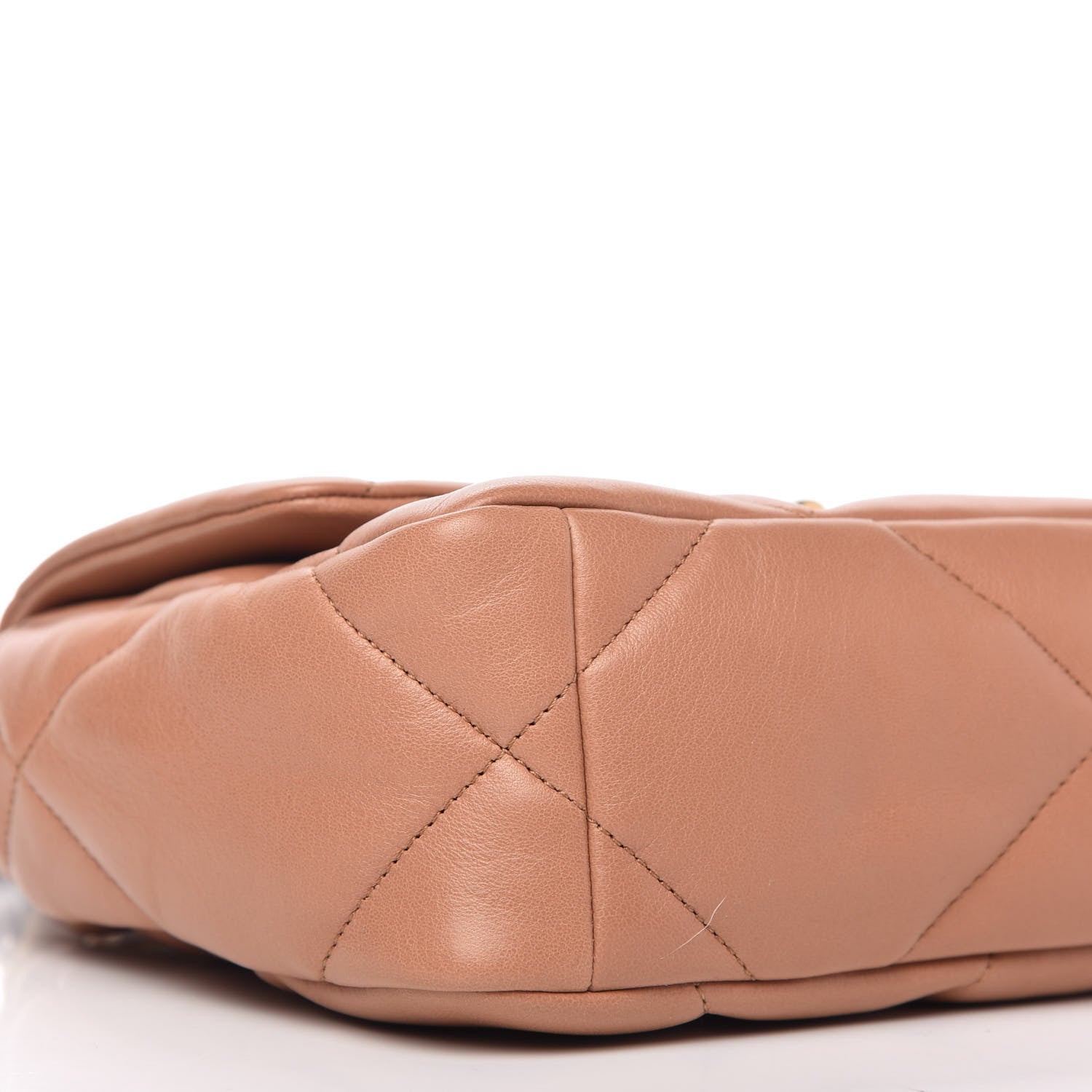 Chanel Lambskin Quilted Medium Chanel 19 Flap Brown 6 of 11
