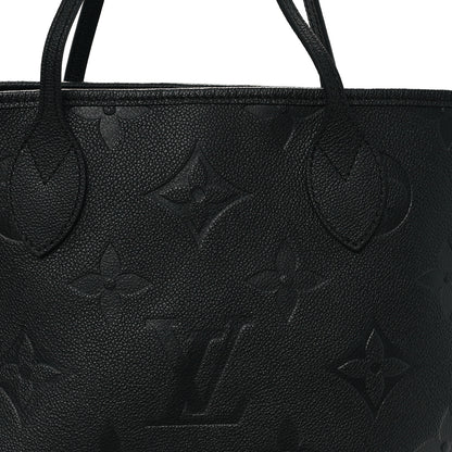 Louis Vuitton Empreinte Monogram Giant Neverfull MM Black 8 of 11