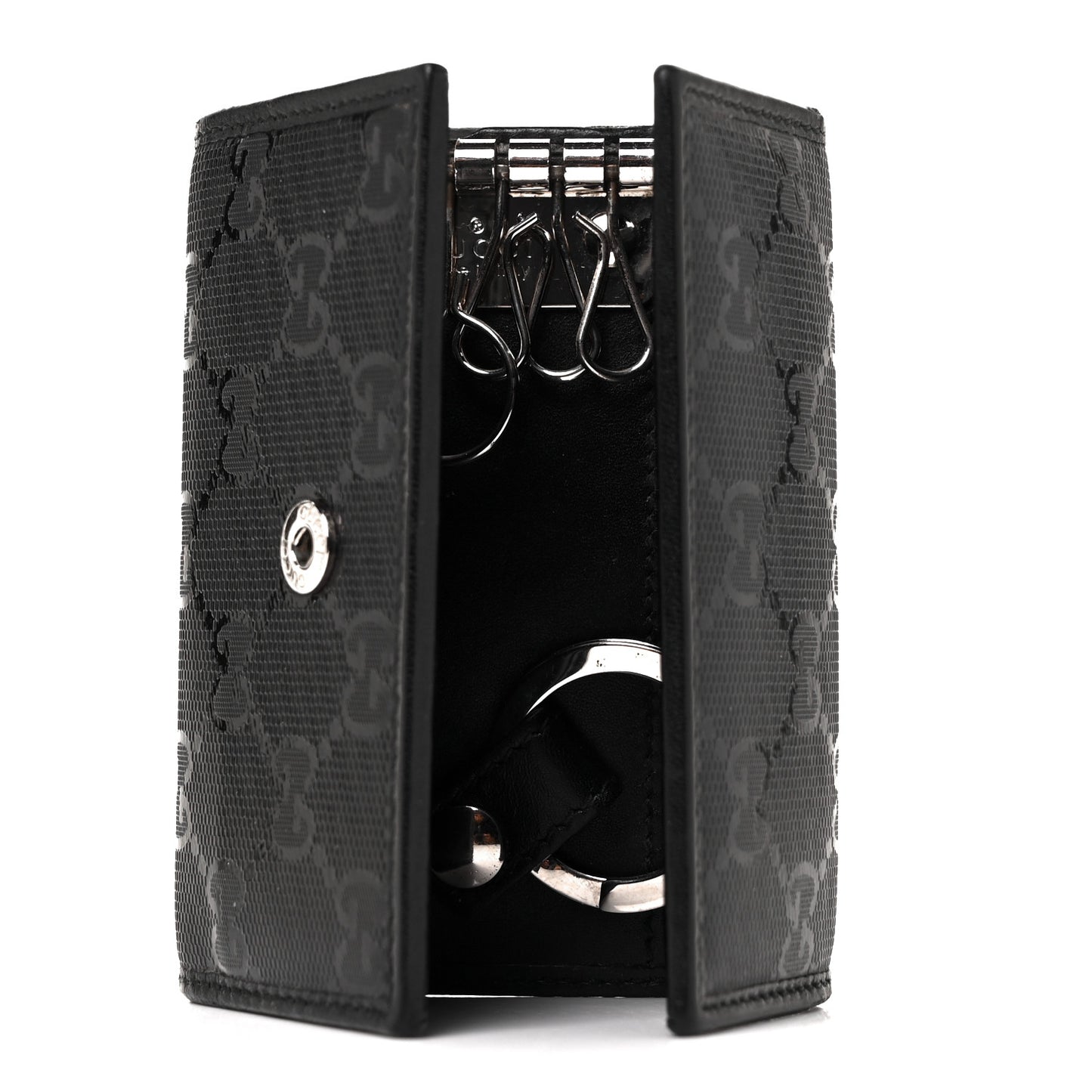 Imprime Monogram 6 Key Case Black