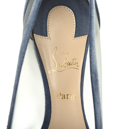 Christian Louboutin Veau Velours Rete Galativi Flats 37 Version Tempete 8 of 10