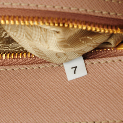 Prada Saffiano Medium Galleria Double Zip Tote Cammeo 8 of 9