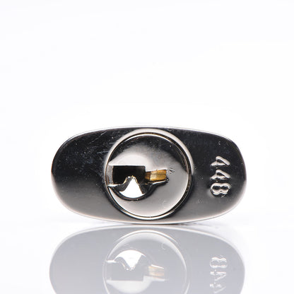 Louis Vuitton Polished Silver Lock and Key Set 4 of 4