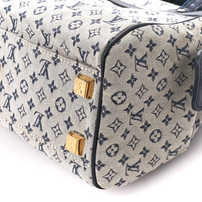 Louis Vuitton Mini Monogram Josephine PM Blue 10 of 17