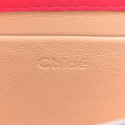 Chloe Calfskin Small Nile Bracelet Minaudiere Bag Fuchsia Rose 6 of 12