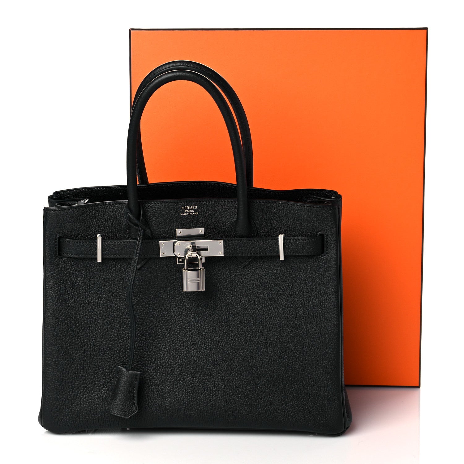 Hermes Togo Swift Canvas 3 in 1 Birkin 30 Black 14 of 14