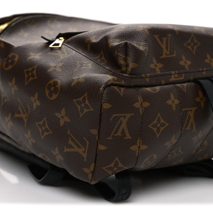 Louis Vuitton Monogram Palm Springs Backpack MM Black 8 of 9