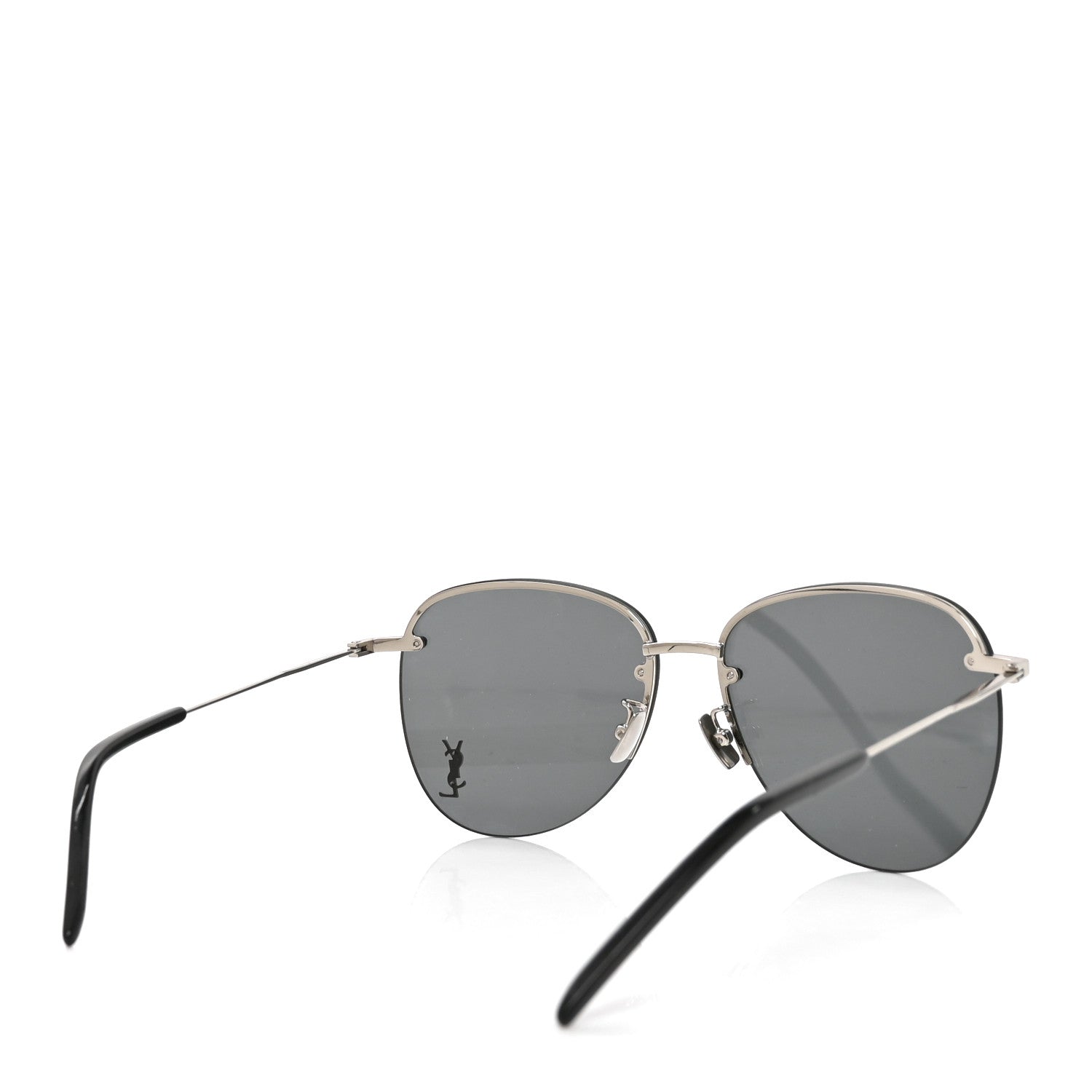 Saint Laurent Metal Aviator 61mm SL 328 Sunglasses Black 4 of 8