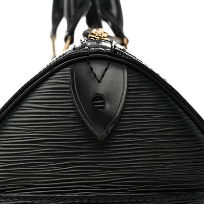 Louis Vuitton Epi Speedy 25 Black 11 of 11