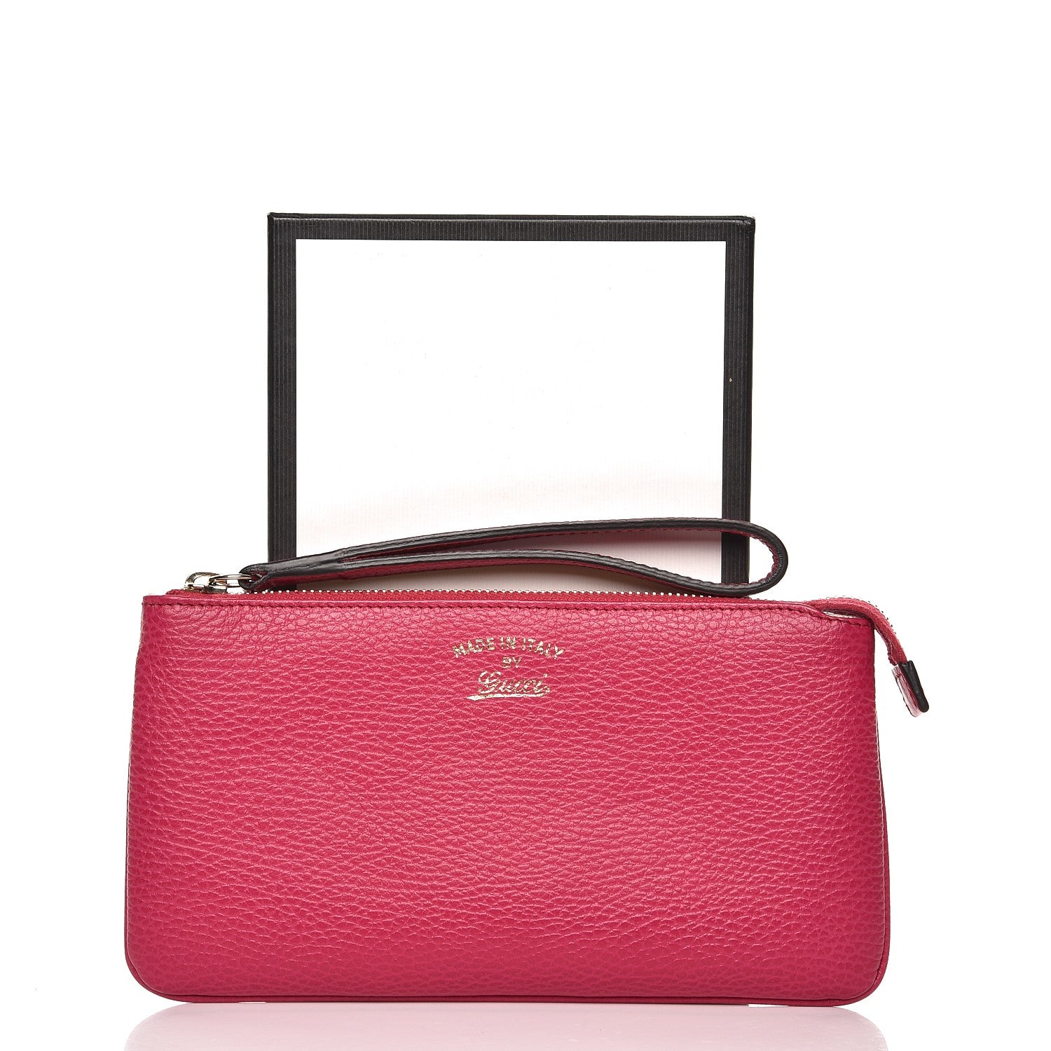Gucci Dollar Calfskin Swing Wristlet Blossom 7 of 8