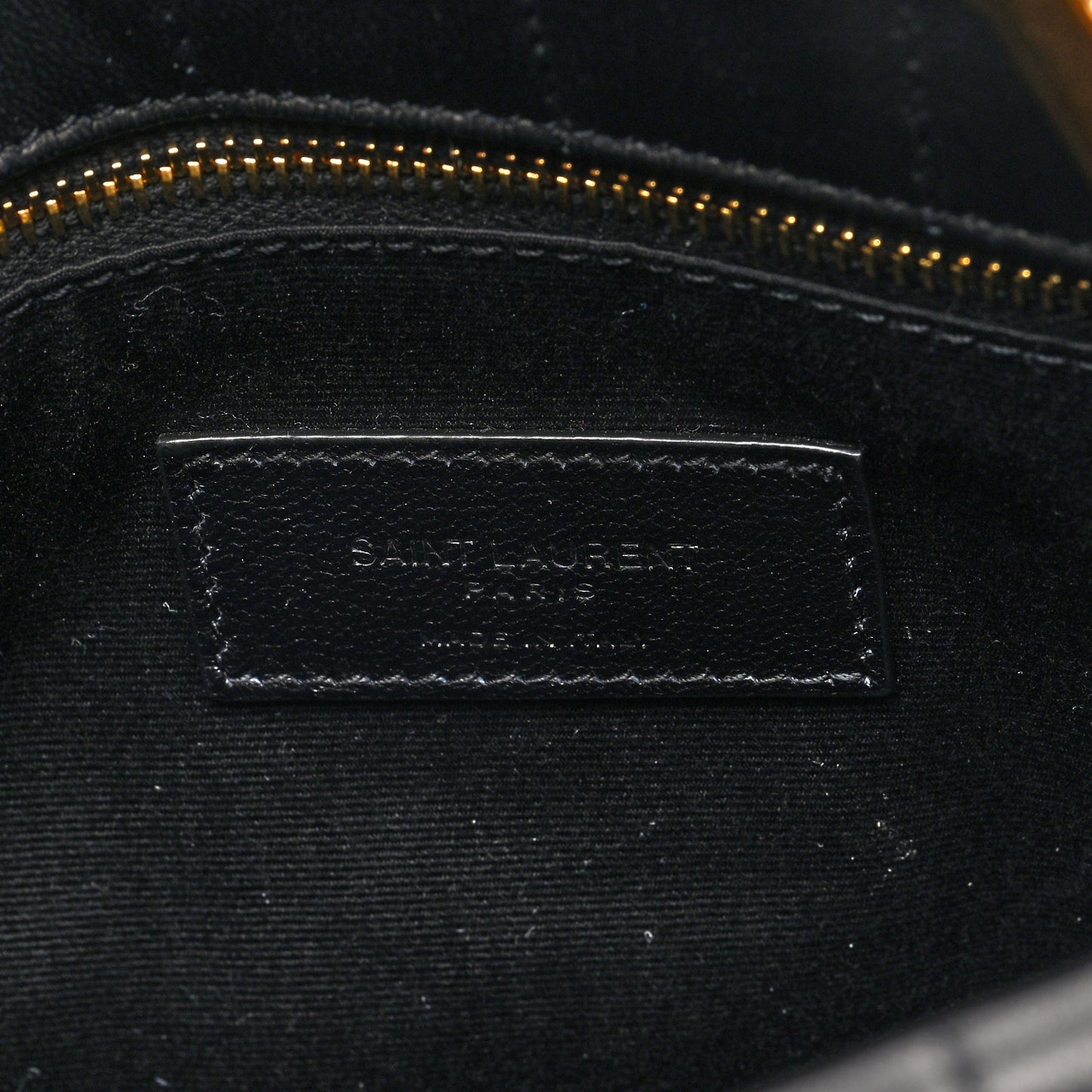 Lambskin Carre Quilted Mini Shopping Bag Black