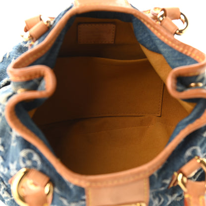 Louis Vuitton Monogram Denim Pleaty Blue 5 of 15