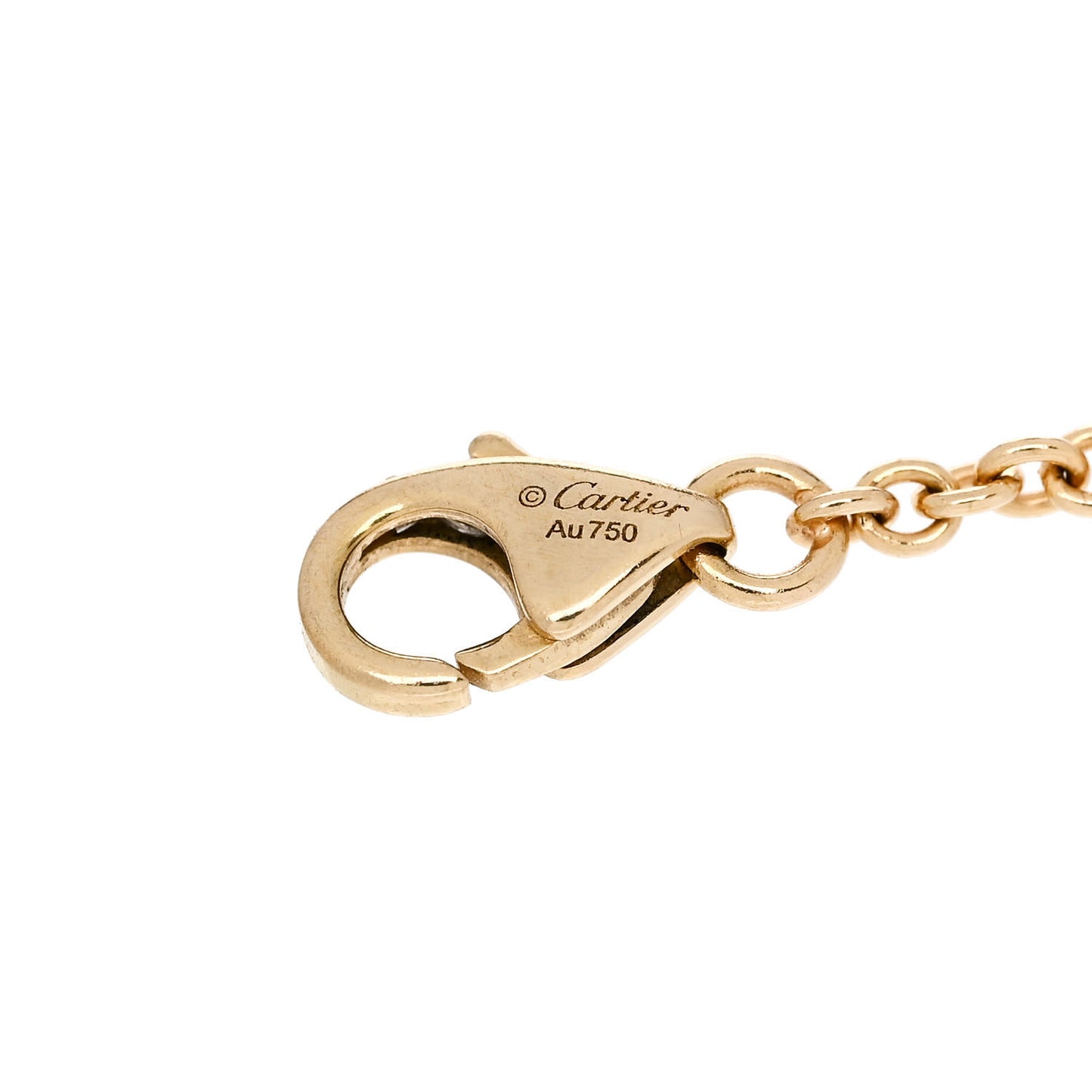 18K Yellow Gold Interlocking LOVE Bracelet