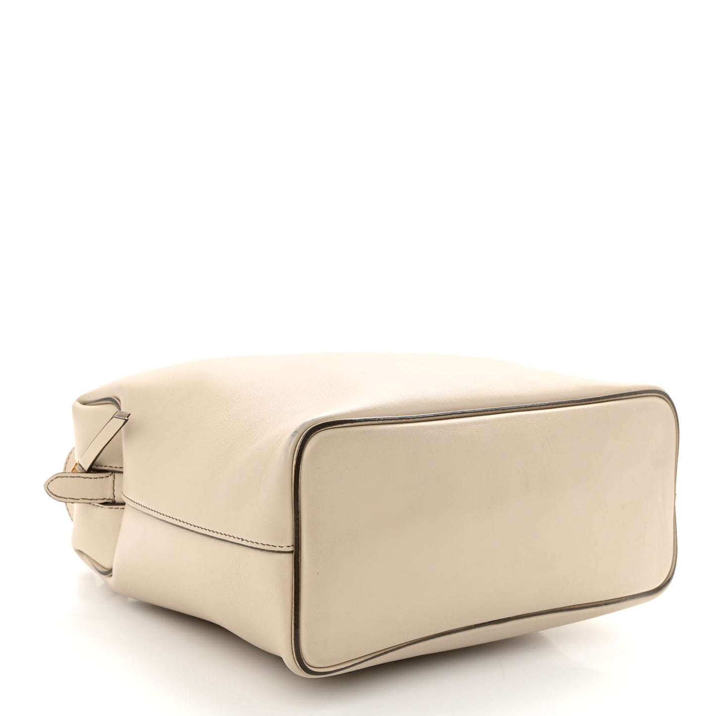 Lambskin Small Soft Cube Satchel Light Taupe