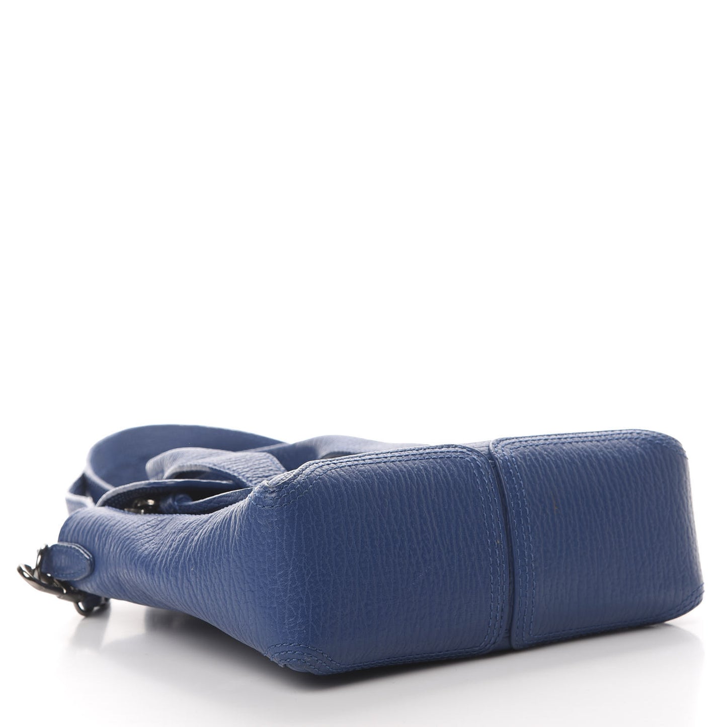3.1 Textured Calfskin Mini Pashli Satchel Cobalt