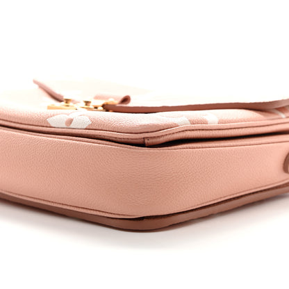 Louis Vuitton Empreinte Monogram Giant Pochette Metis Rose Trianon Cream 9 of 9