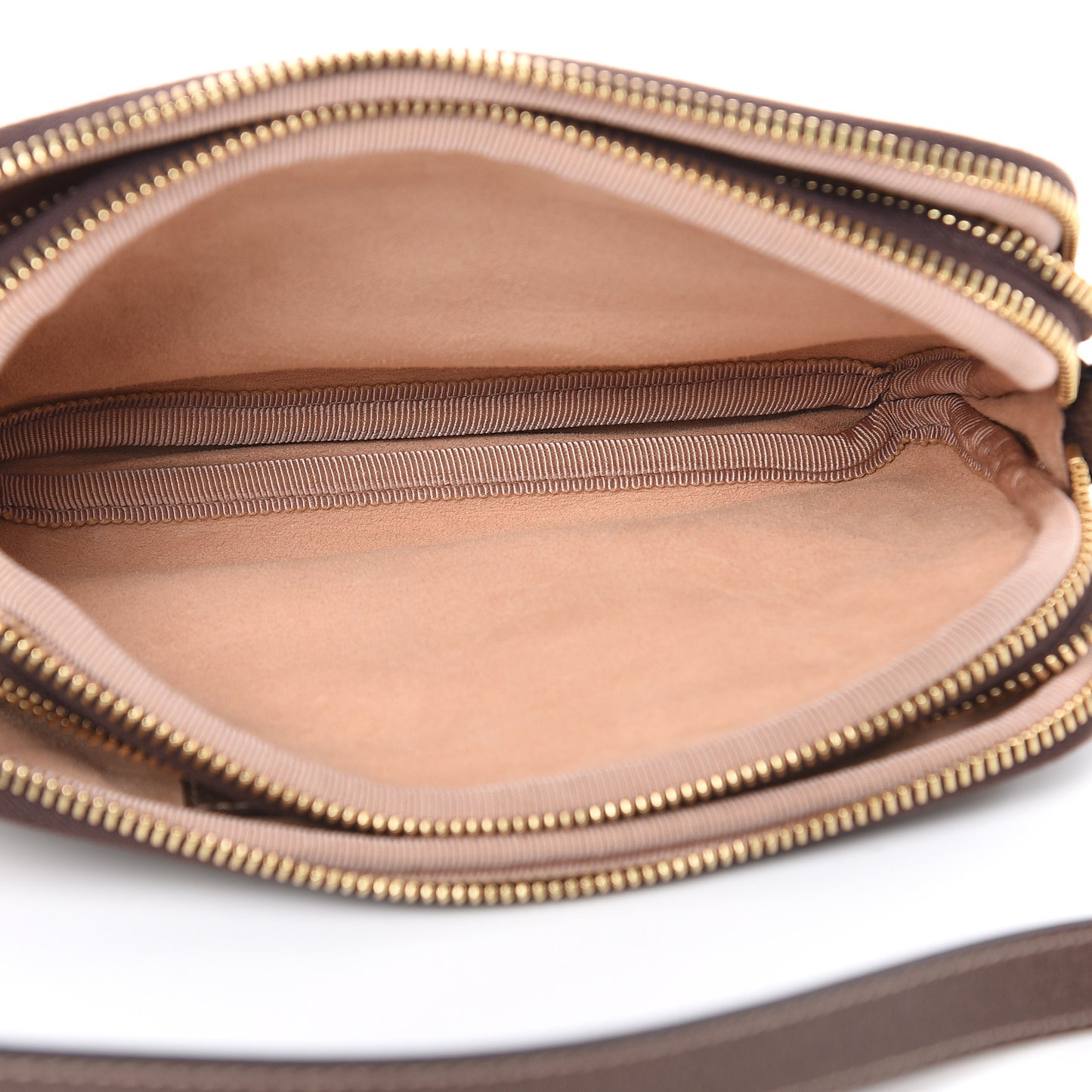 GG Supreme Monogram Web Mini Ophidia GG Bag Brown