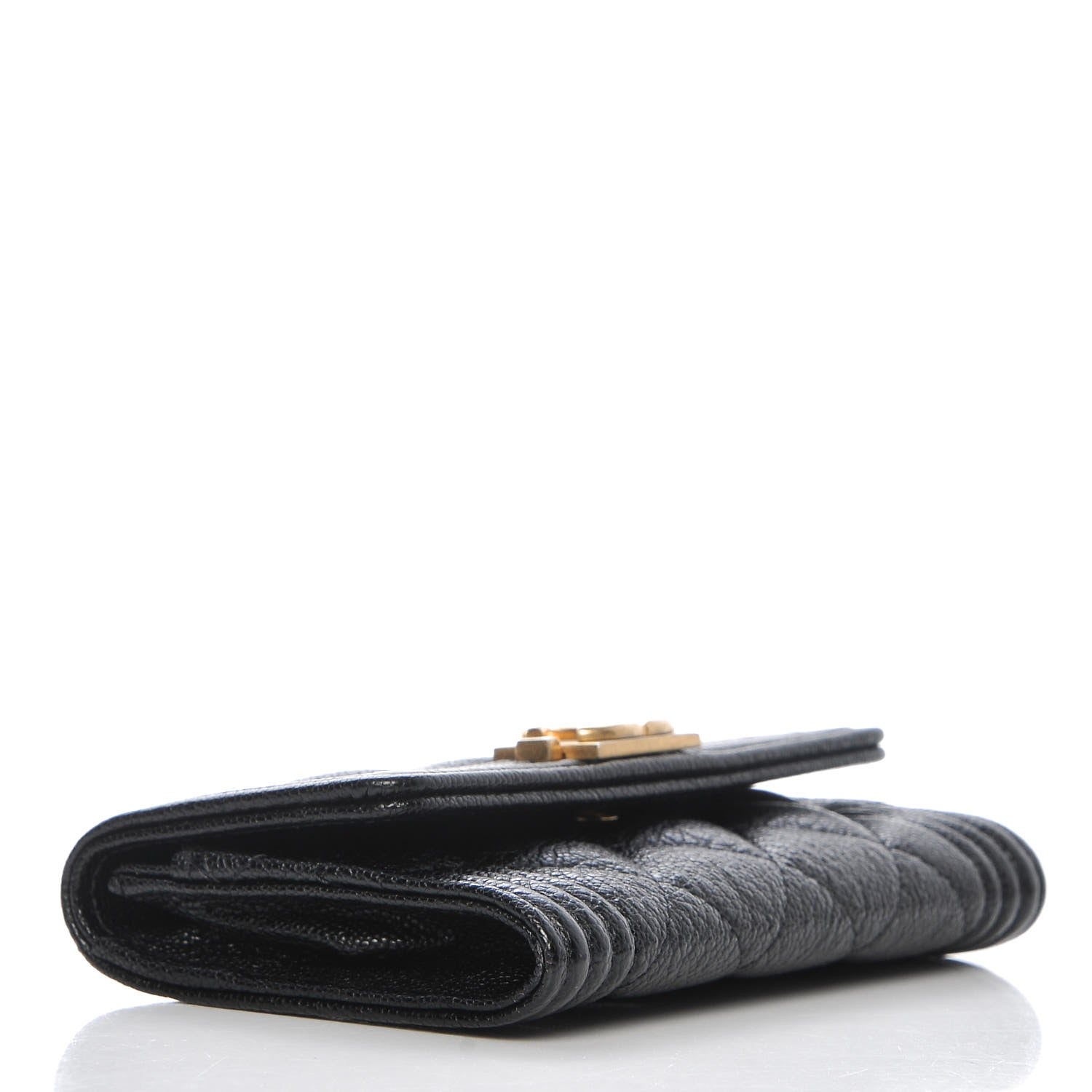 Chanel Caviar Quilted Boy Flap Card Holder Black 4 of 9