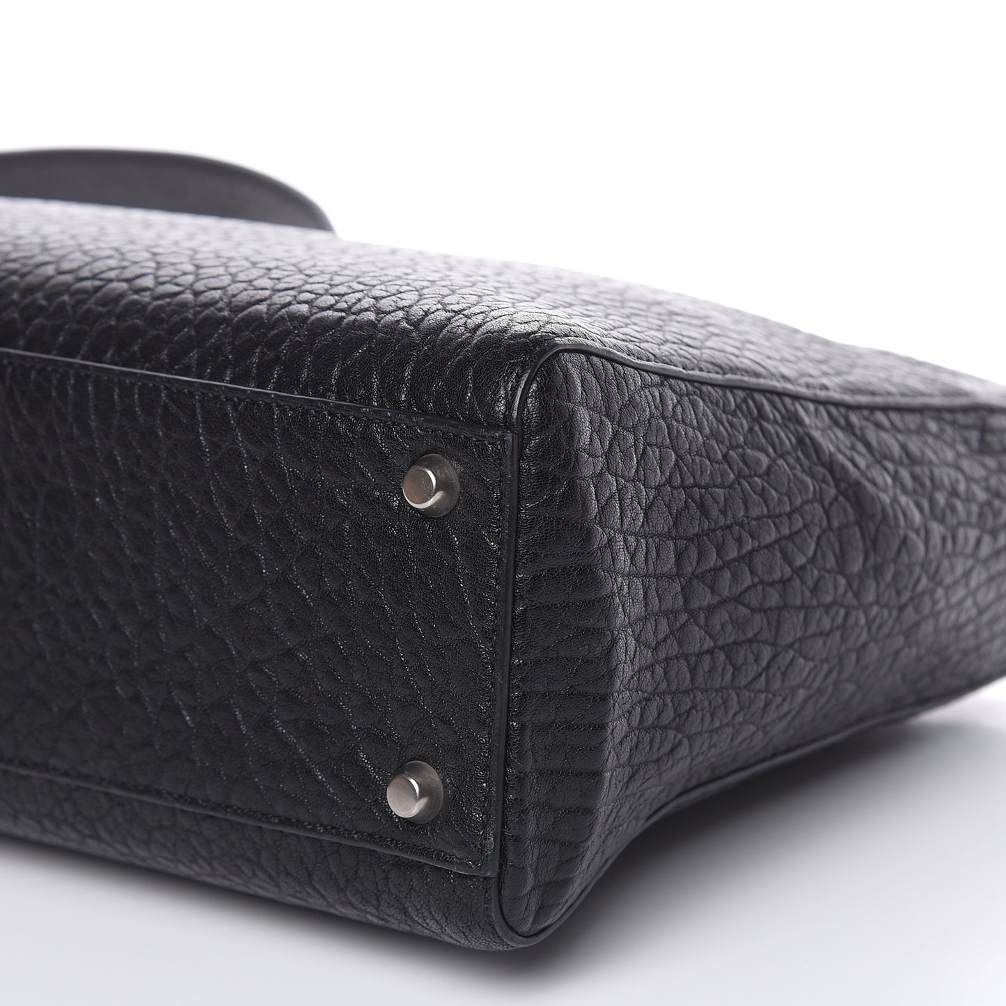 Canyon Grained Lambskin Large Lady Dior Black