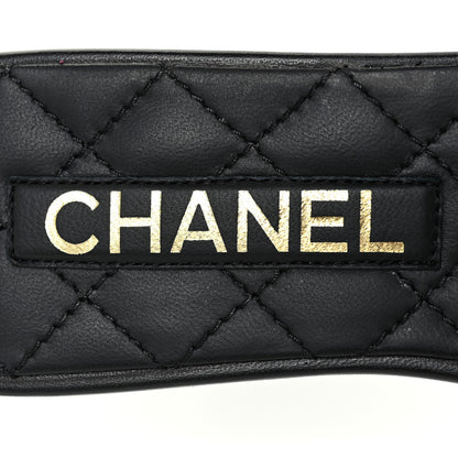 Chanel Lambskin Quilted CC Turnlock Sandals 36.5 Black 10 of 15