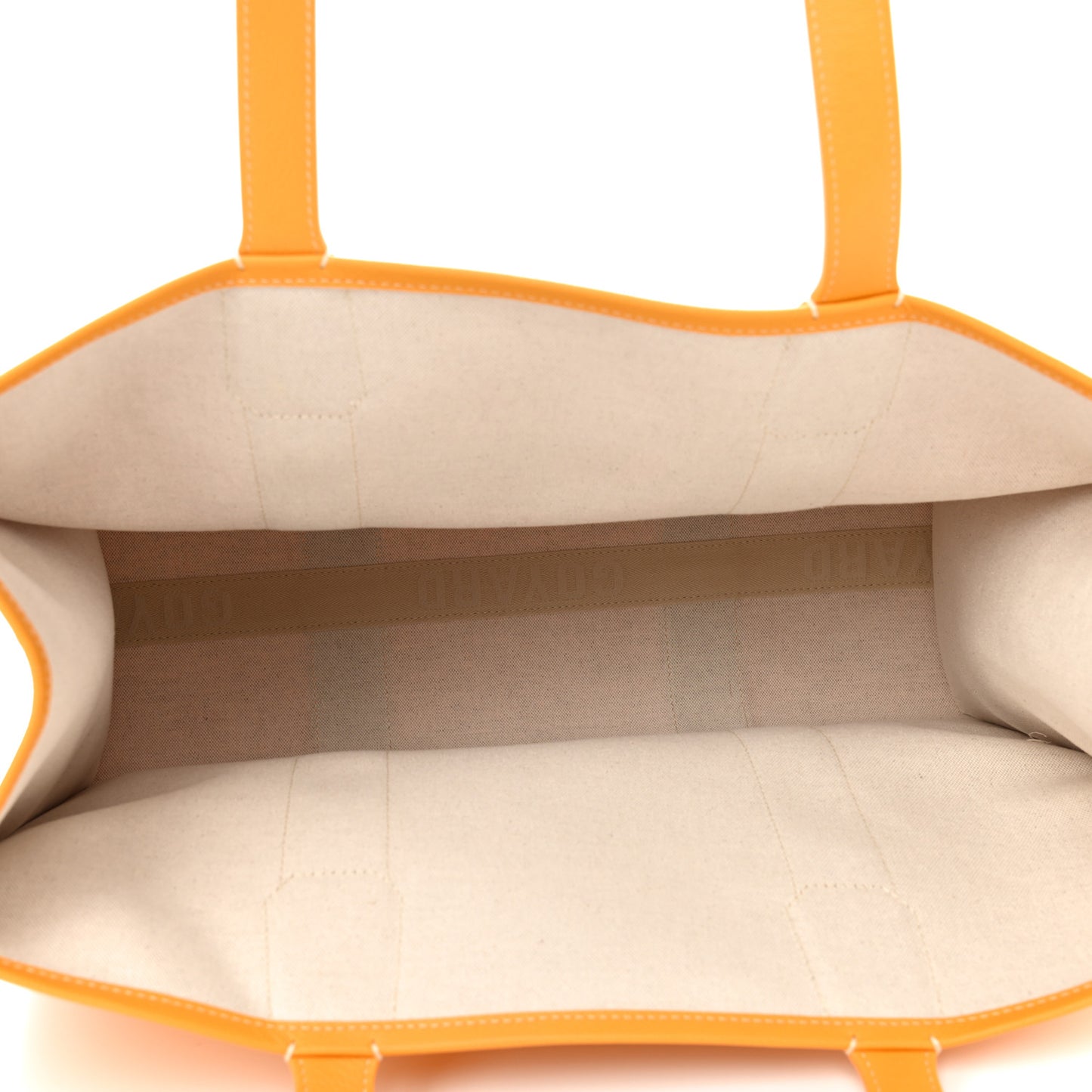 Goyardine Villette Tote Yellow