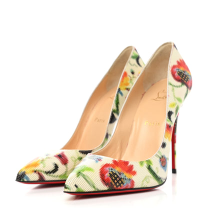 Christian Louboutin Patent Mosaique So Kate 120 Pumps 39 Multicolor 3 of 7