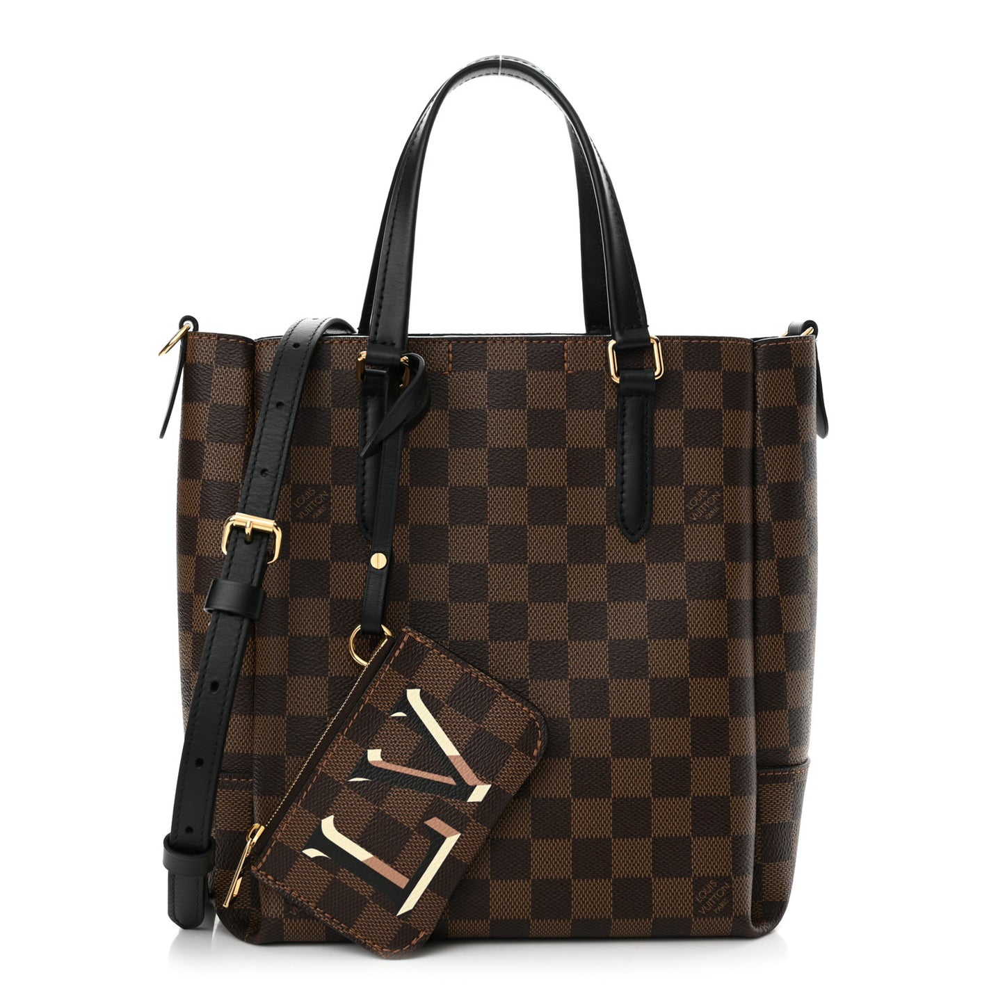 Damier Ebene Belmont PM Black