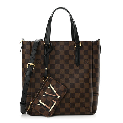 Louis Vuitton Damier Ebene Belmont PM Black 1 of 13