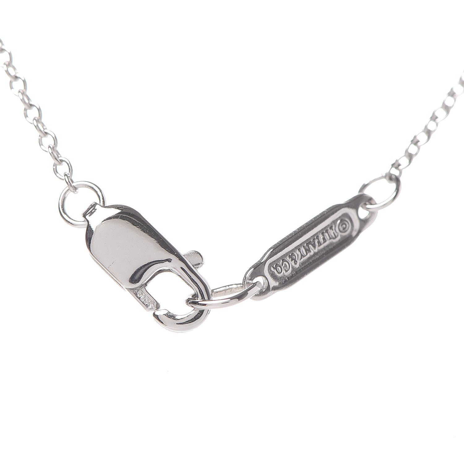 Tiffany Platinum Fancy Intense Yellow Diamond .33ct Soleste Pendant Necklace 5 of 8