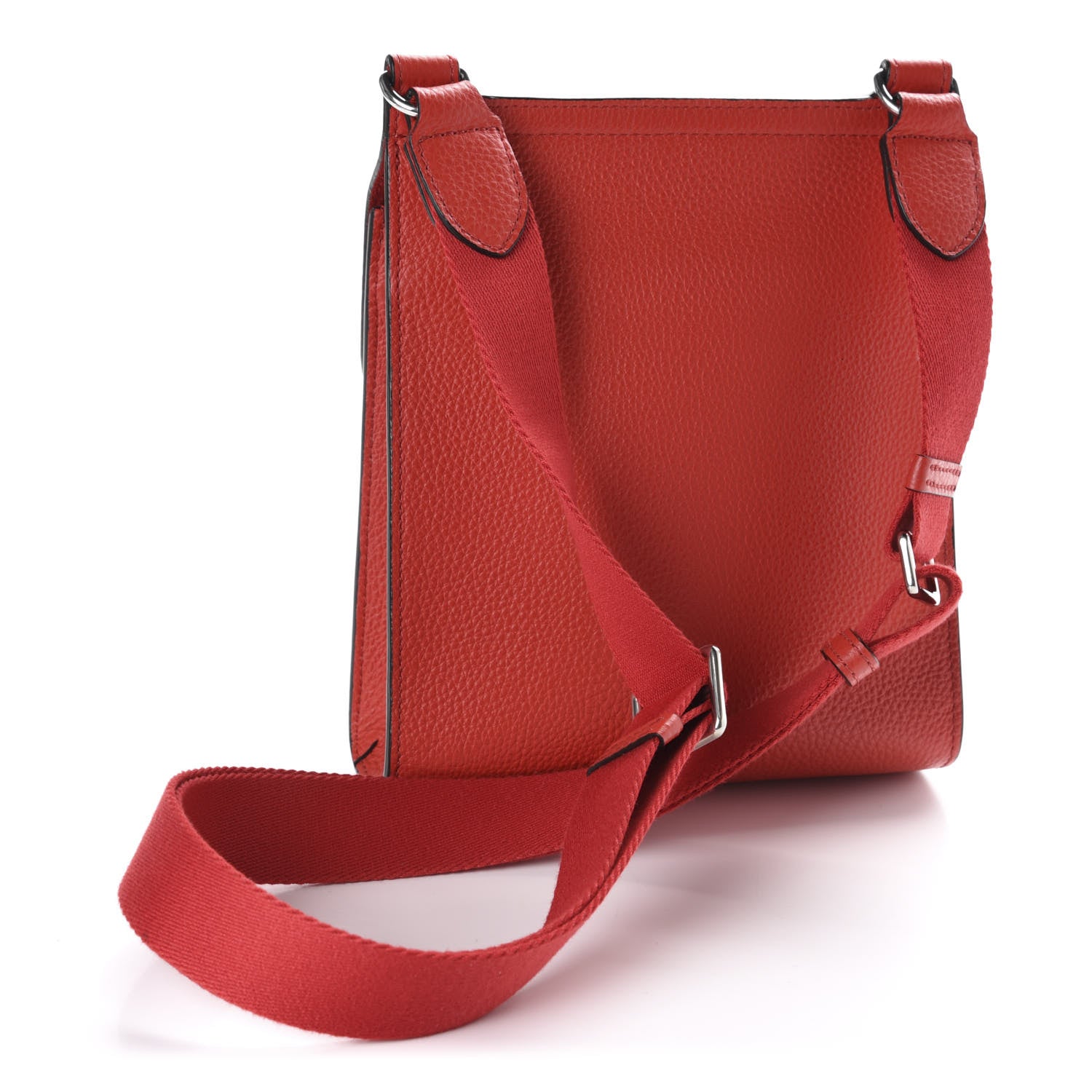 Mulberry Natural Grain Calfskin Antony Messenger Crossbody Scarlet 3 of 9