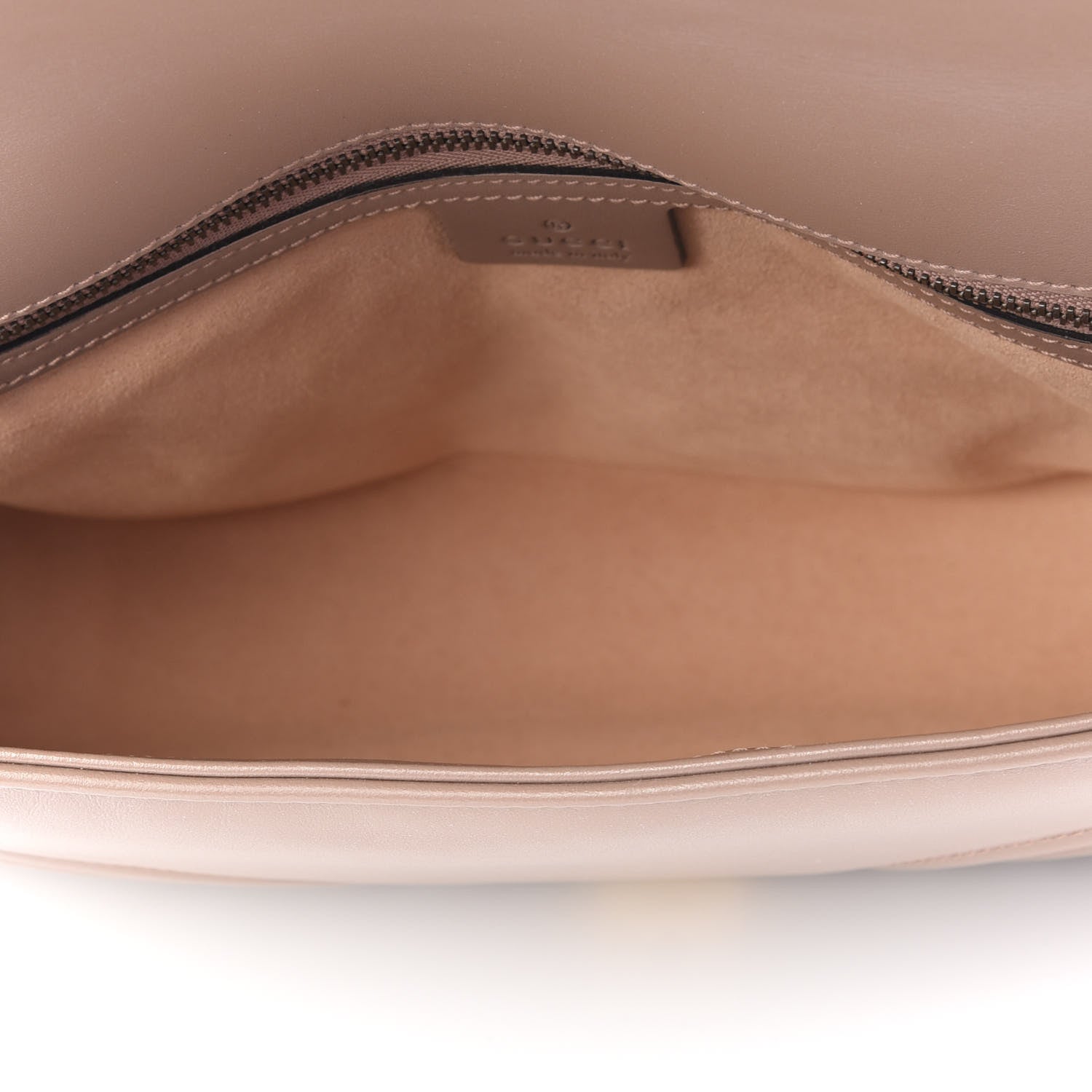 Gucci Calfskin Matelasse Medium GG Marmont Shoulder Bag Porcelain Rose 4 of 9