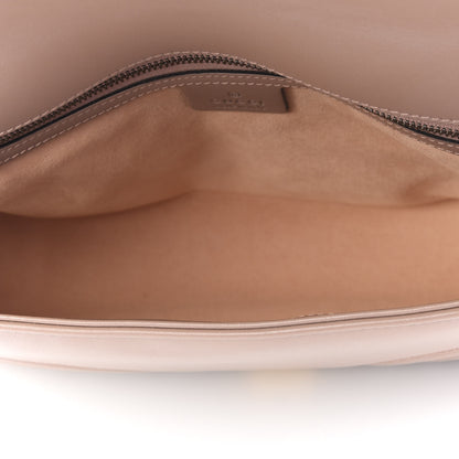 Gucci Calfskin Matelasse Medium GG Marmont Shoulder Bag Porcelain Rose 4 of 9