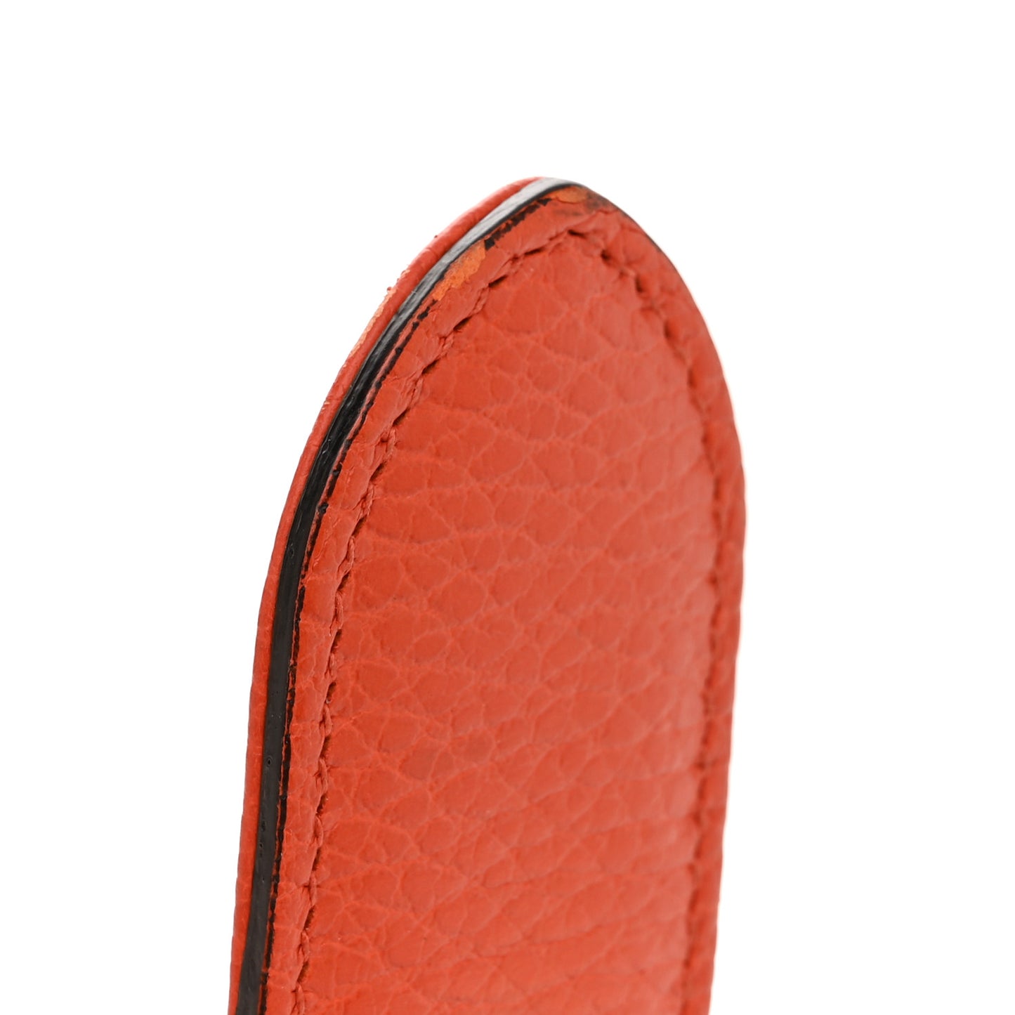 Dollar Calfskin Small Interlocking G Shoulder Bag Sun Orange