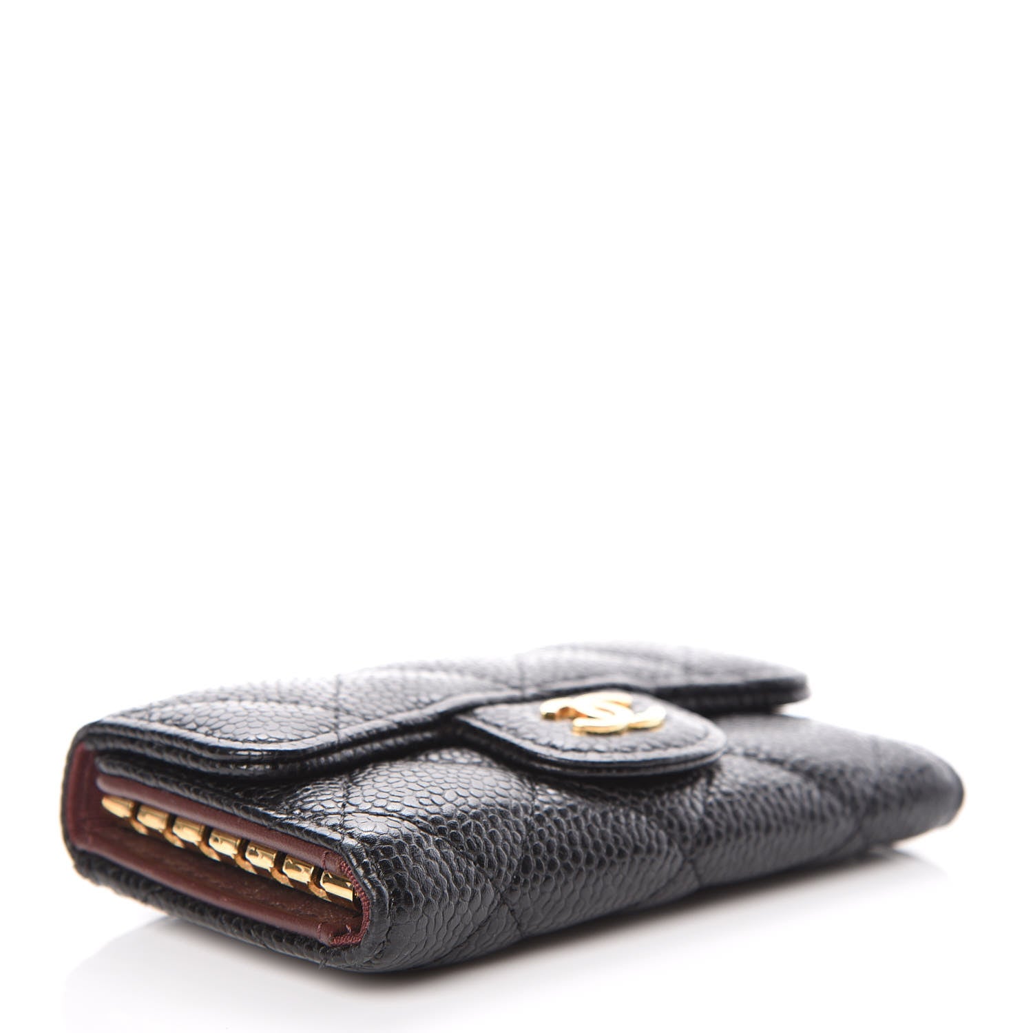 Chanel Caviar Quilted 6 Key Holder Black 4 of 9