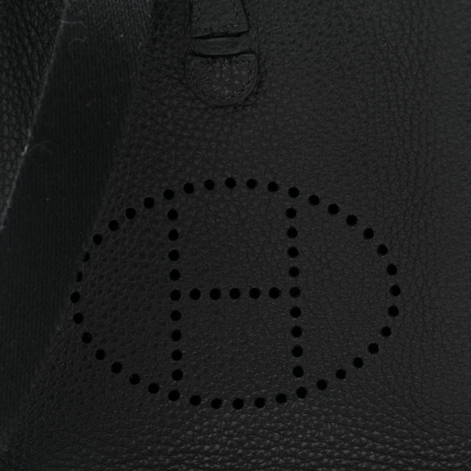 Hermes Taurillon Clemence Evelyne TPM Black 8 of 10