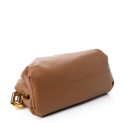 Bottega Veneta Calfskin The Pouch Chain Cammello 4 of 11