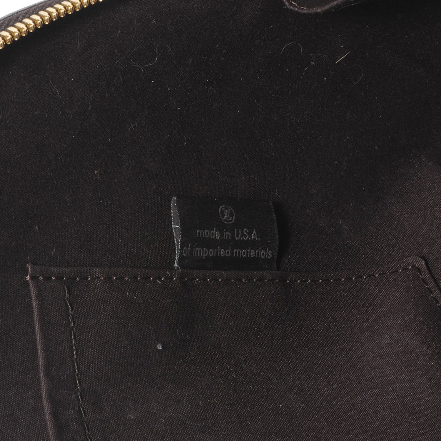 Louis Vuitton Vernis Alma GM Amarante 7 of 8