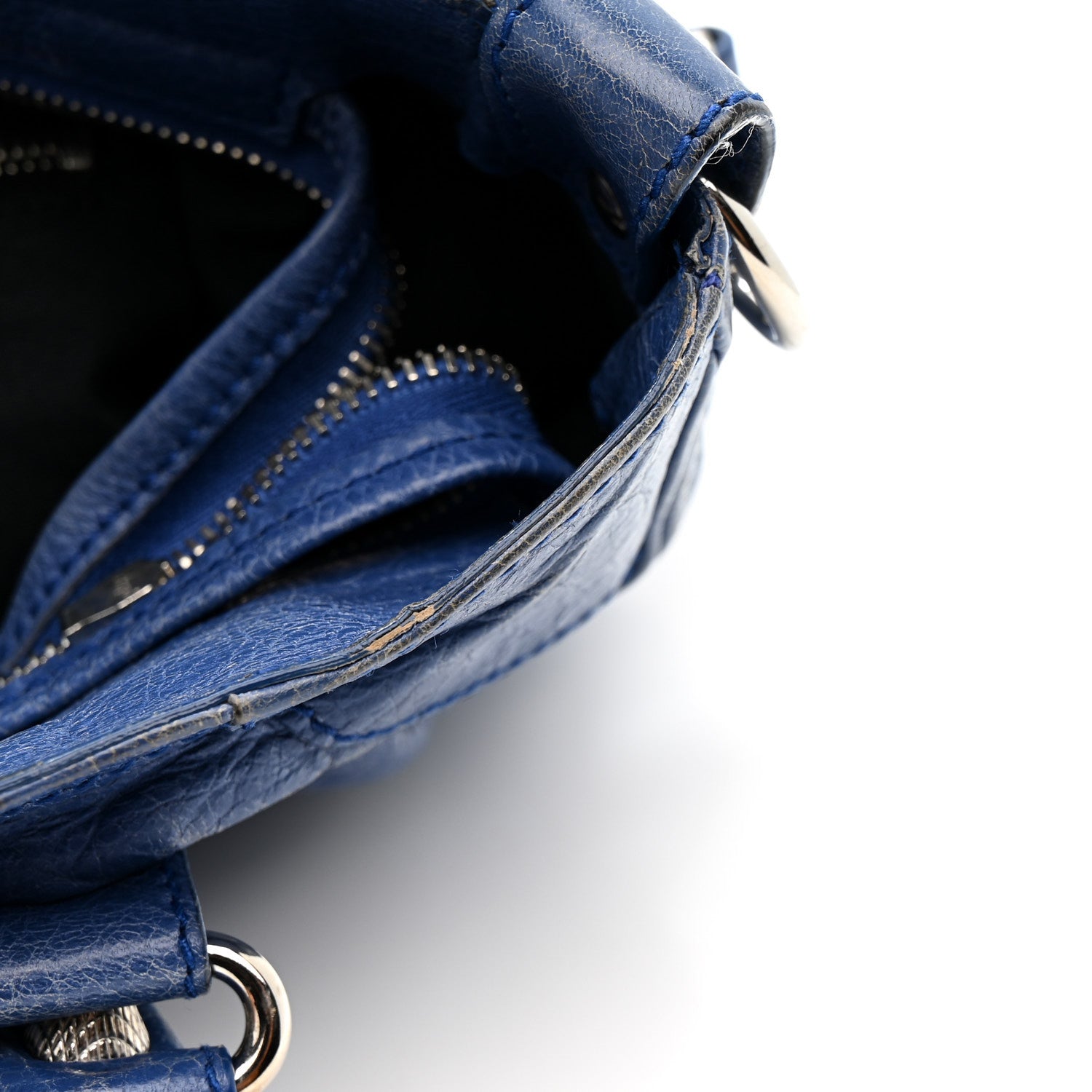 Balenciaga Agneau Giant 12 Silver Hardware Velo Bleu Glacier 13 of 21