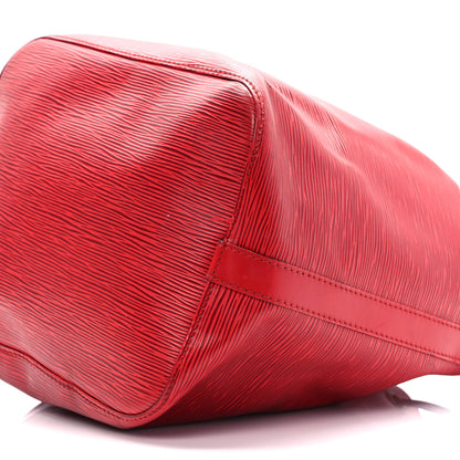 Louis Vuitton Epi Petit Noe Castillan Red 9 of 9