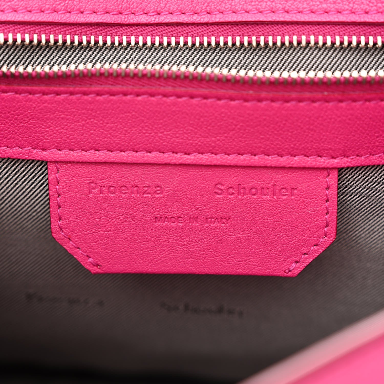 Proenza Schouler Lambskin Tiny PS1 Satchel Fleur de Lys 6 of 9