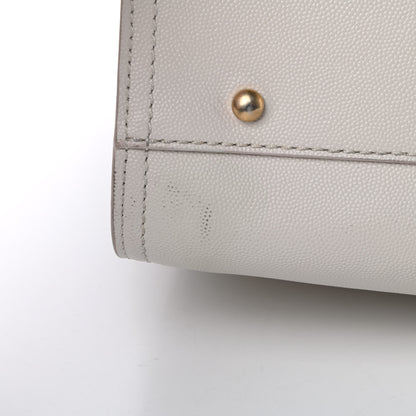 Chanel Caviar Medium Studded Deauville Tote Beige 11 of 15