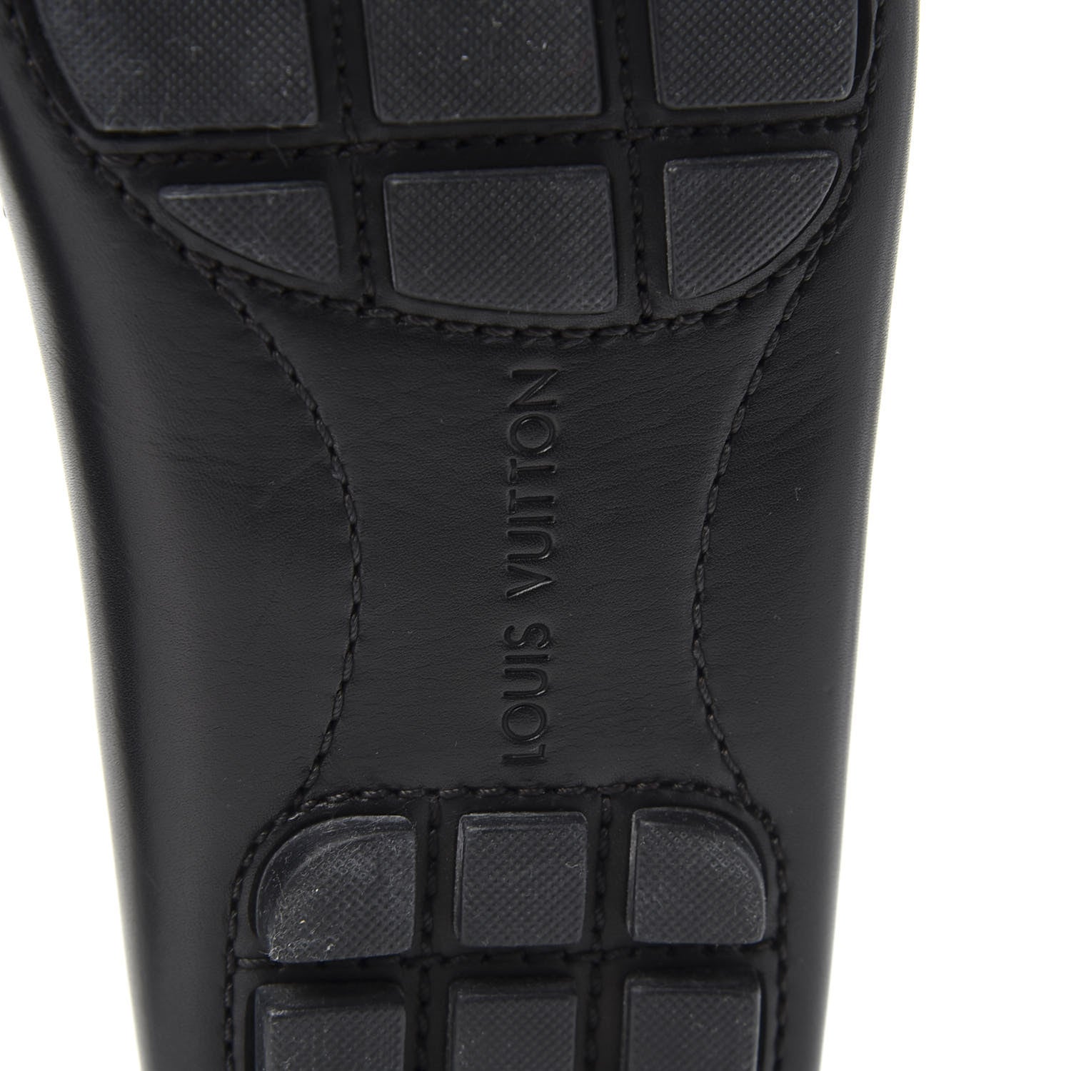 Louis Vuitton Calfskin Mens Monte Carlo Loafers 6 Black 8 of 9