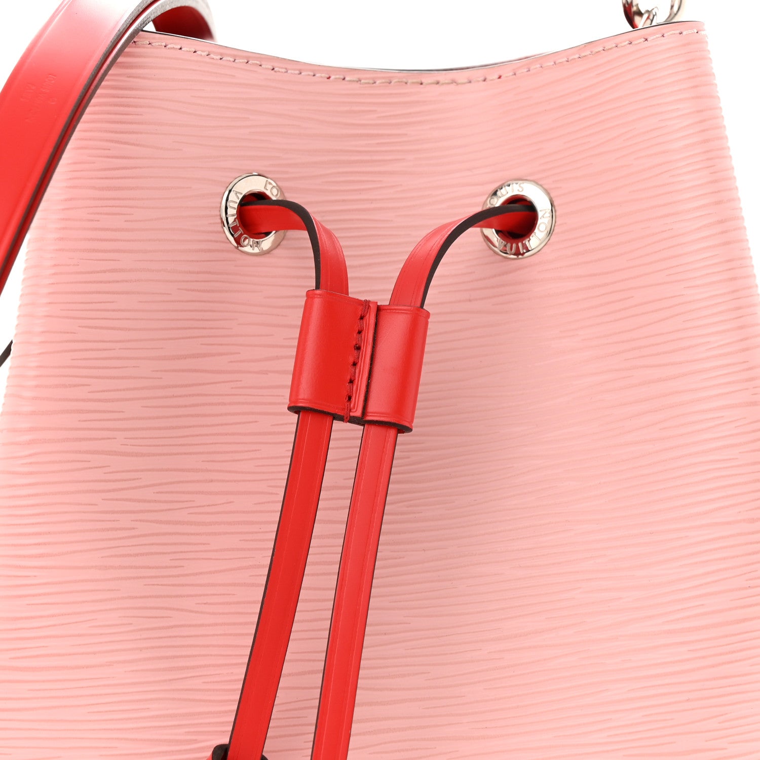 Louis Vuitton Epi NeoNoe BB Rose Ballerine 8 of 10