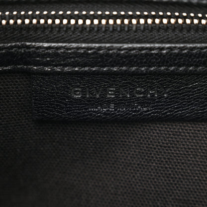 Givenchy Sugar Goatskin Woven Medium Antigona Black White 6 of 12