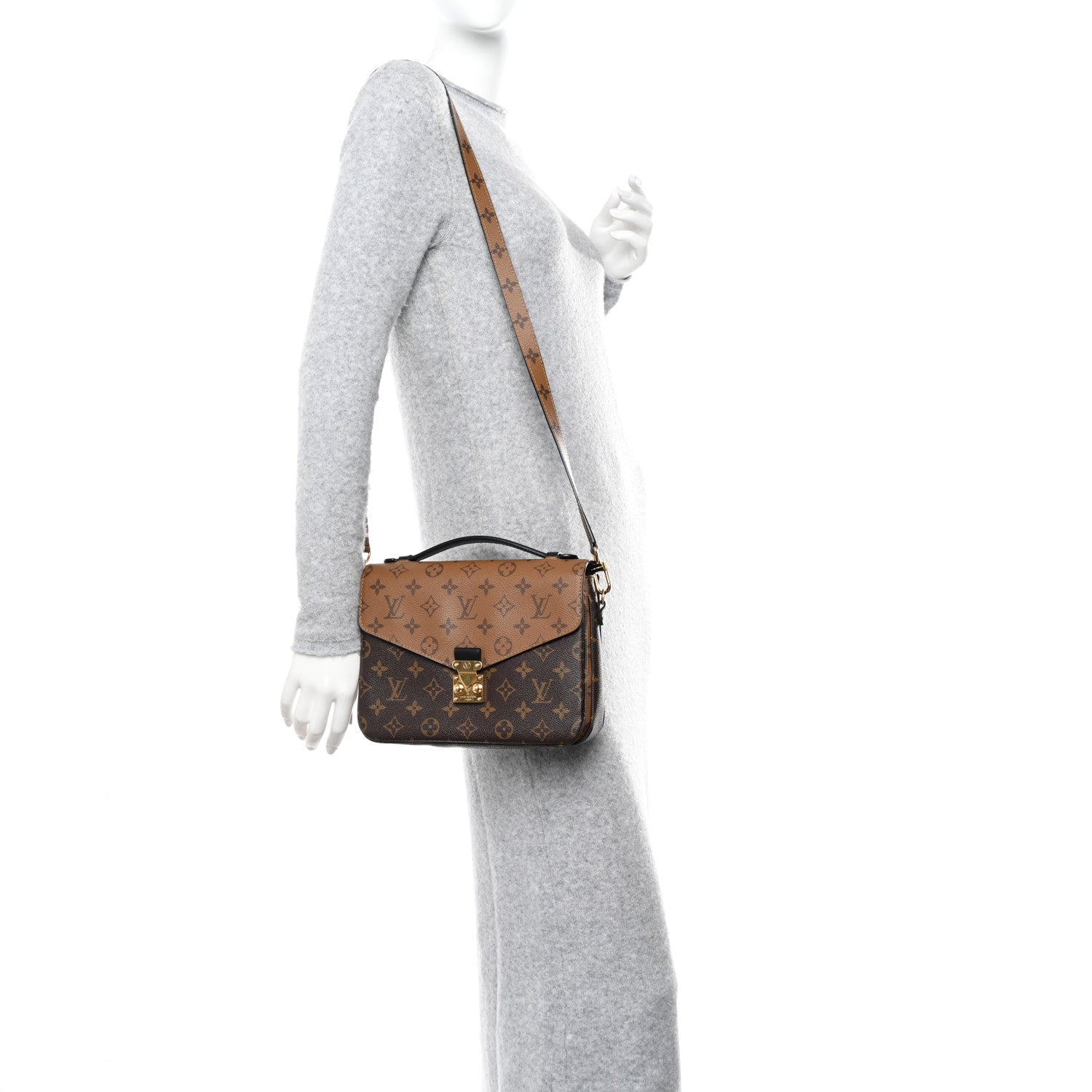 Louis Vuitton Reverse Monogram Pochette Metis 2 of 10