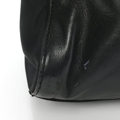 Prada Nappa Nylon Chain Tote Black 7 of 12