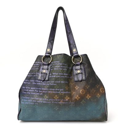 Louis Vuitton Richard Prince Monogram Karung Heartbreak Jokes Tote 1 of 9