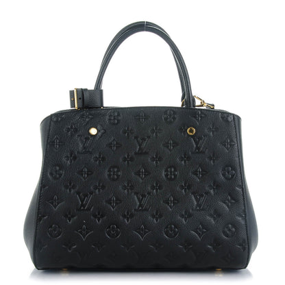Louis Vuitton Empreinte Montaigne MM Black 1 of 7